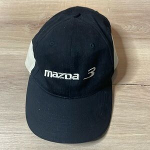 Mazda 3 Black Hat. Adjustable‎ Strapback. Good used condition! Shows some wear.